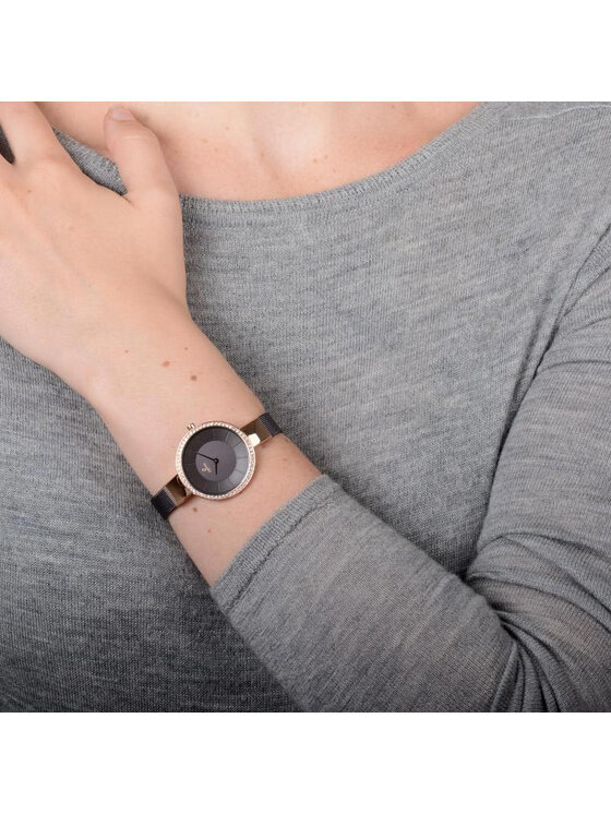 Obaku Obaku Zegarek V179LEVNMN Czarny