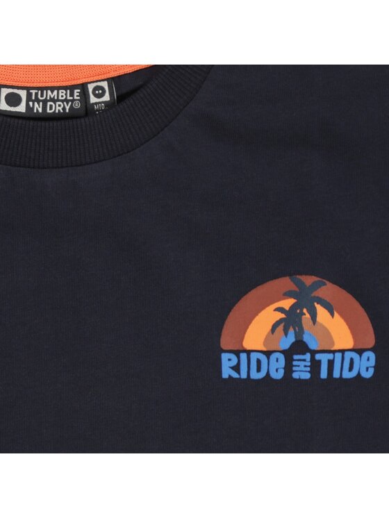 Tumble 'N Dry Tumble 'N Dry T-Shirt 84/22185/15402/5071 Niebieski Regular Fit