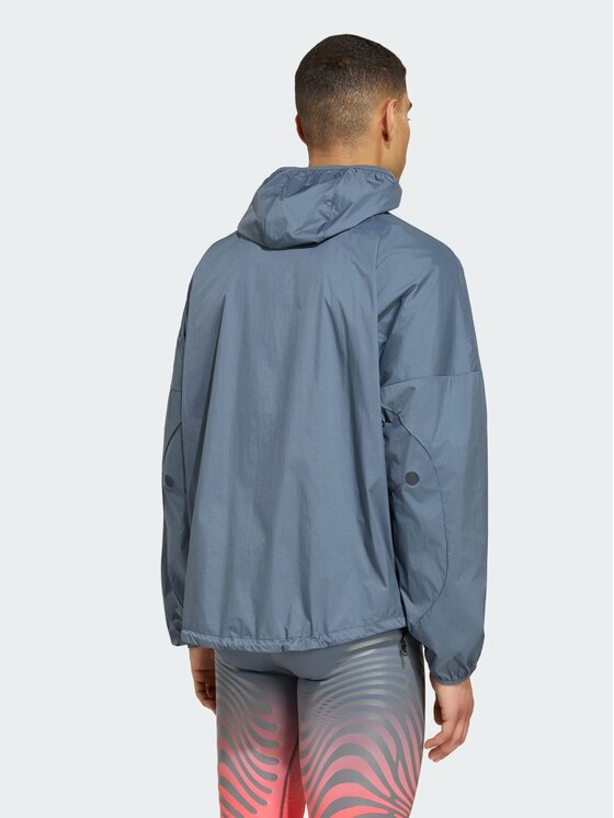adidas adidas Kurtka do biegania 168107 Szary Loose Fit