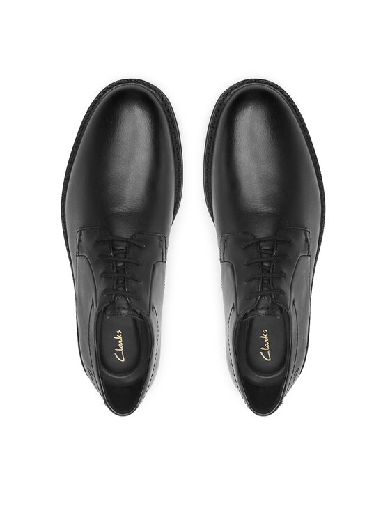 Clarks Clarks Туфлі Atticus Ltlace 261736087 Чорний