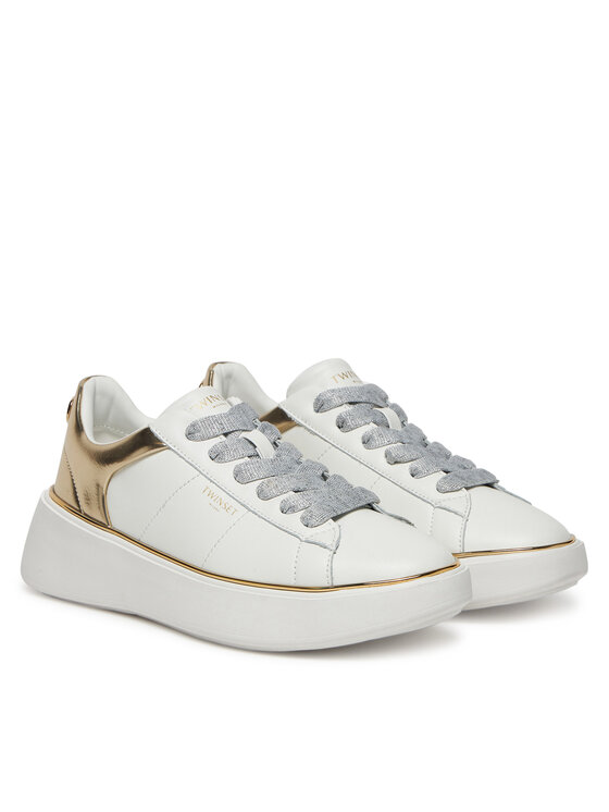 TWINSET TWINSET Laisvalaikio batai 251TCP042 Balta