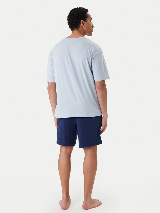 Tommy Hilfiger Tommy Hilfiger Pijama UM0UM03649 Albastru Regular Fit