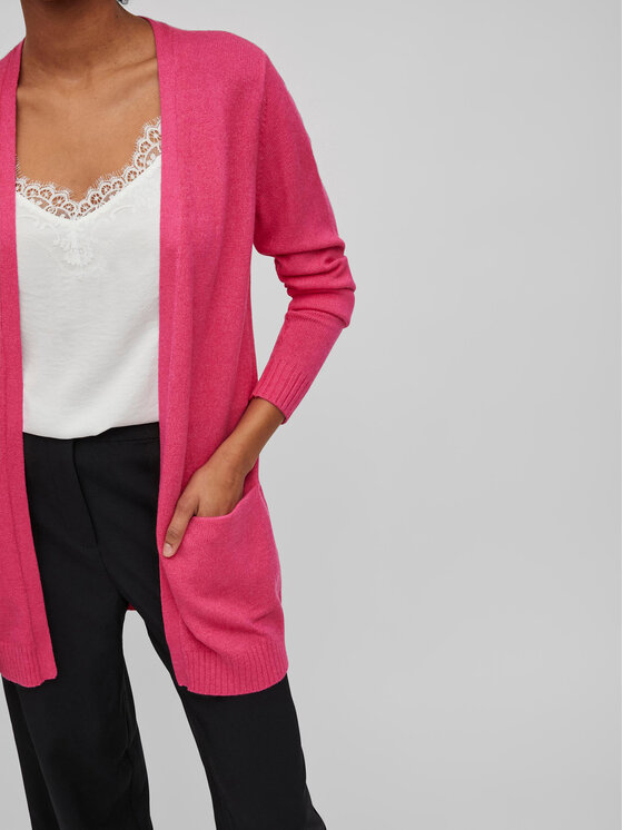 Vila Vila Strickjacke 14044041 Rosa Regular Fit