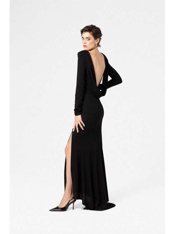 LE POSSÉ LE POSSÉ Abito da sera MDIDKWT Nero Super Slim Fit