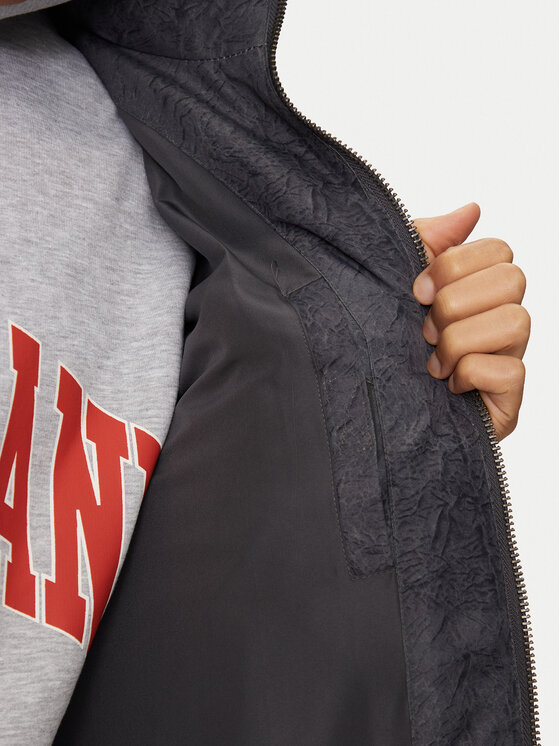 Karl Kani Karl Kani Зимно яке Retro Crackle 60760020 Сив Regular Fit