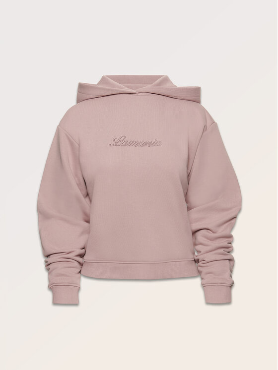 La Mania La Mania Felpa ROMINA Rosa Classic Fit