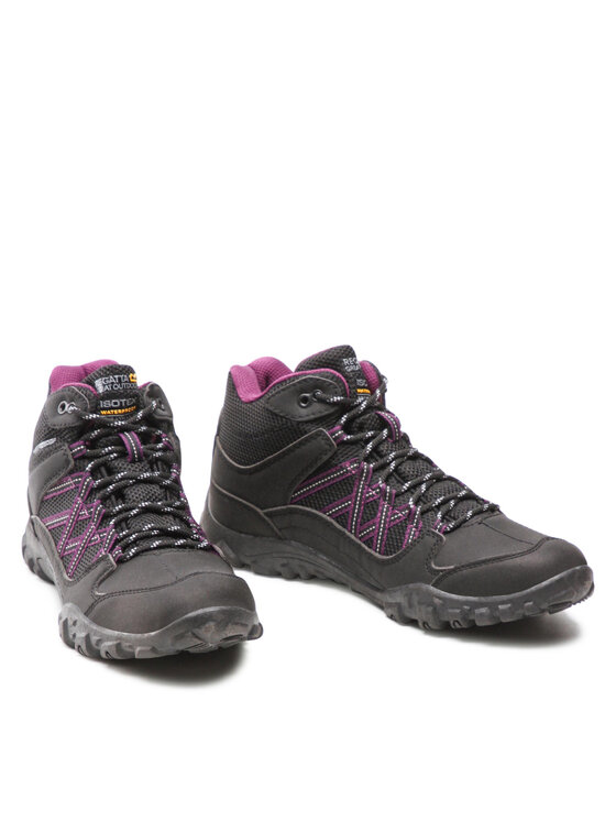 Regatta Regatta Turistiniai batai Lady Edgepoint Mid Wp RWF622 Juoda