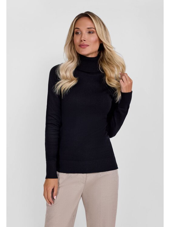 minoti minoti Golf 26WKNIT3 Czarny Regular Fit