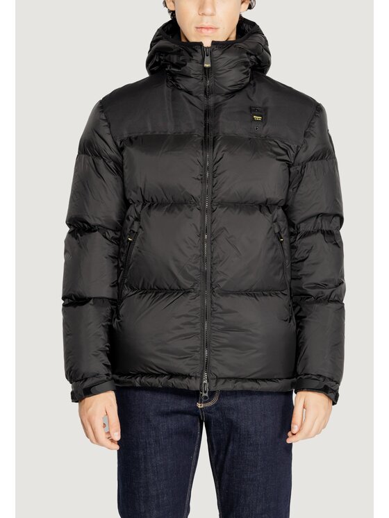 Blauer Blauer Παλτό BERNARD Μαύρο Regular Fit