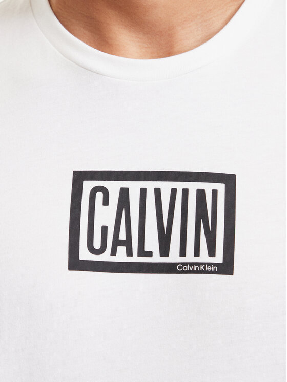 Calvin Klein Jeans Calvin Klein Jeans Majica Boxed Graphic LV04RH818G Bela Regular Fit