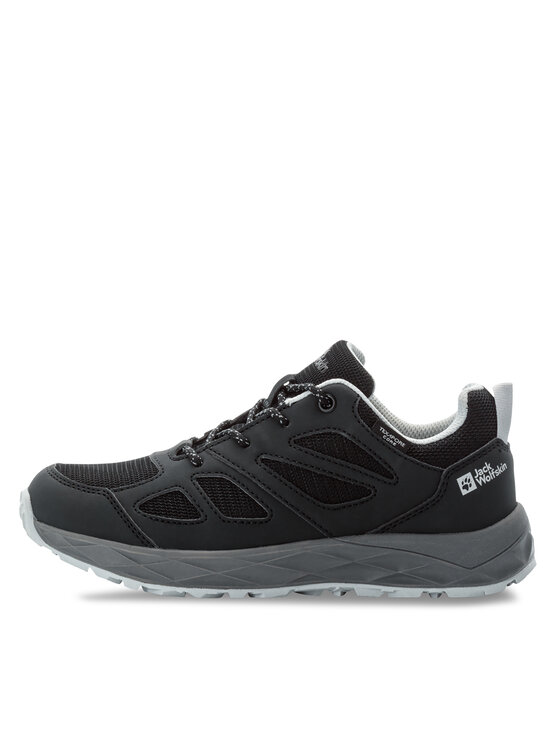 Jack Wolfskin Jack Wolfskin Trekking čevlji Woodland 2 Texapore Low 4059811 Črna