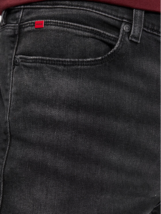 HUGO Hugo Džinsi Hugo 708 50493699 Pelēks Slim Fit