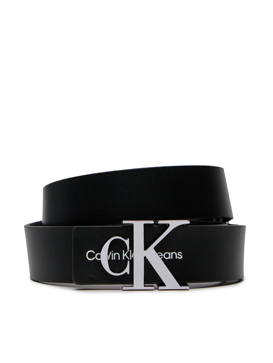 Calvin Klein Jeans Sieviešu josta Monogram Hardware 30Mm K60K610281 Melns