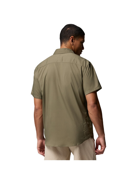 Columbia Columbia Camicia Utilizer II Solid Short Sleeve Shirt Verde Regular Fit