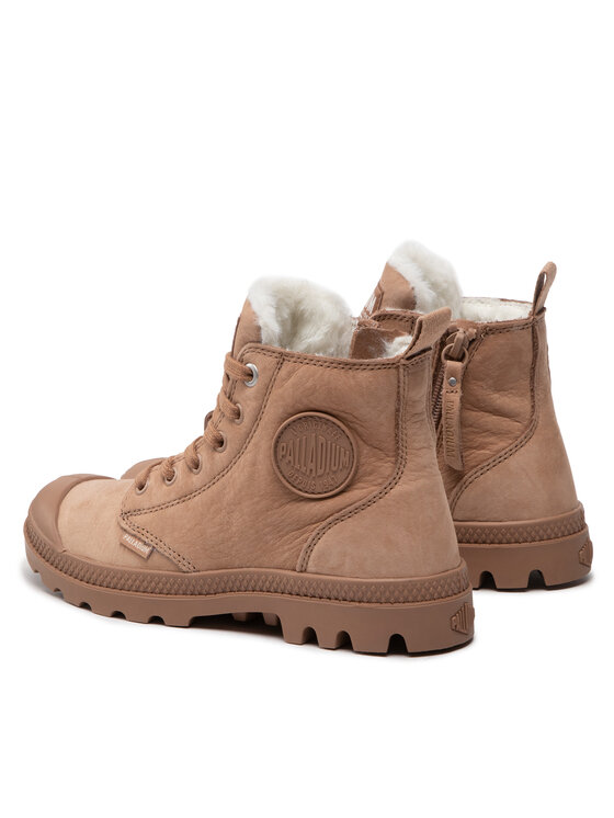 Palladium Palladium Trapery Pampa Hi Zip Wl 95982-254-M Brązowy