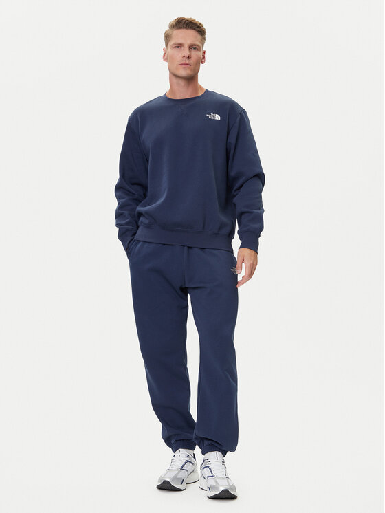 The North Face The North Face Majica dugih rukava Essential NF0A89ET Tamnoplava Regular Fit