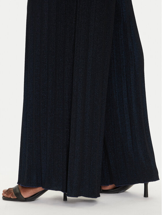 Gaudi Gaudi Pantaloni palazzo 511FD24002 Bleumarin Regular Fit