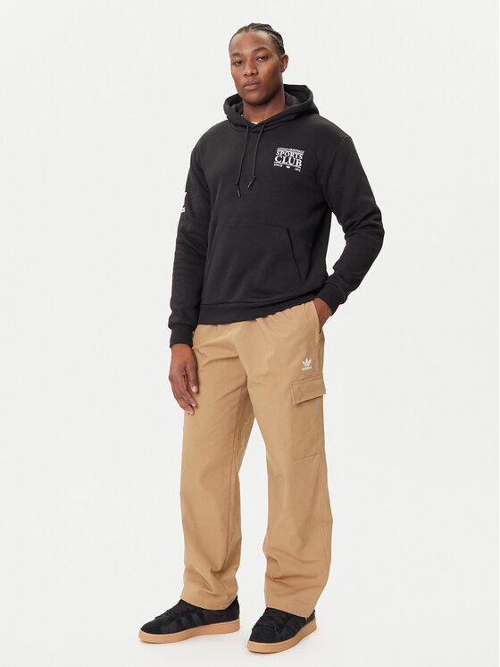 adidas adidas Felpa Graphic JX3058 Nero Regular Fit