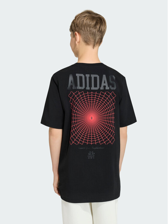adidas adidas Koszulka techniczna 164612 Czarny Loose Fit