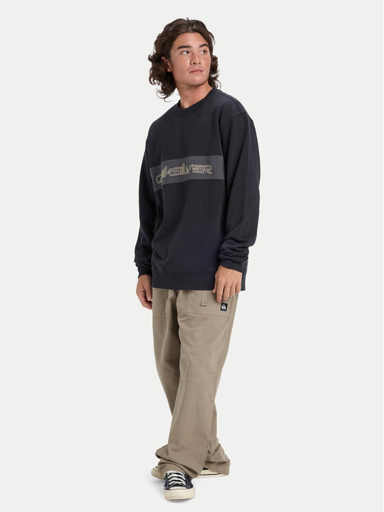 Quiksilver Quiksilver Pulóver Cb  EQYFT05152 Szürke Comfort Fit