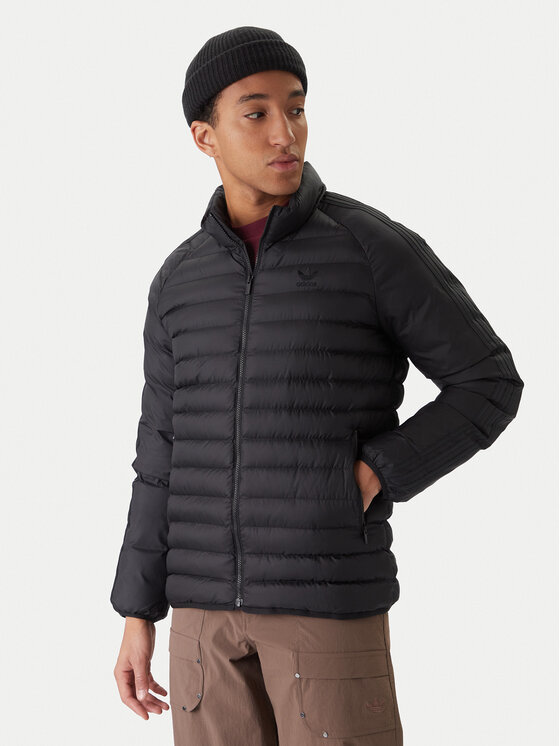 adidas adidas Átmeneti kabát JW5844 Fekete Slim Fit