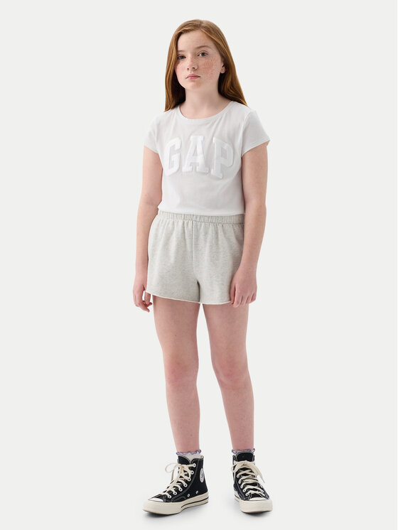 Gap Gap Футболка 885666 Écru Regular Fit