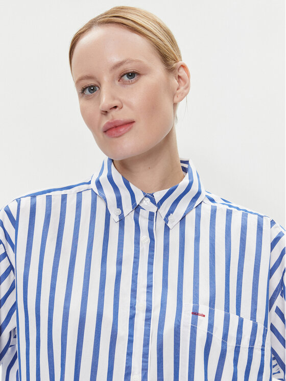 Tommy Hilfiger Tommy Hilfiger Särk Icon WW0WW38952 Sinine Relaxed Fit