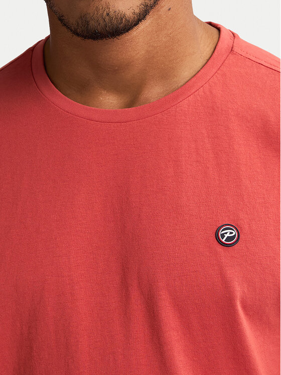 Petrol Industries Petrol Industries Tricou M-ROS-TSR002 Roșu Regular Fit
