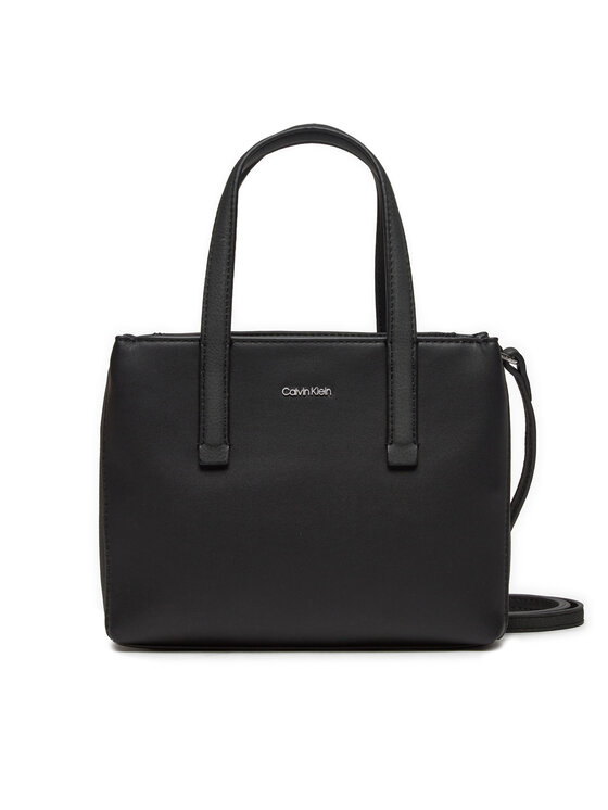 Calvin Klein Sac a main Ck Must Mini Tote Pu Nubuck K60K611873 Noir Modivo