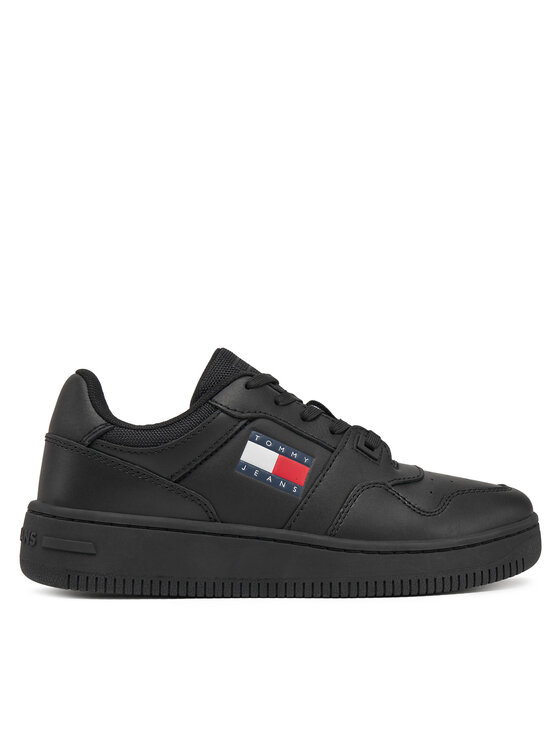 Damskie Sneakersy Tommy Jeans, Rozmiar 37, Czarne, EN0EN02505
