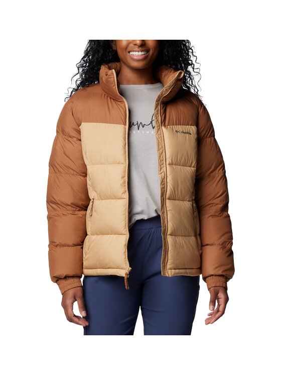 Columbia Columbia Kurtka puchowa 208931 Beżowy Regular Fit