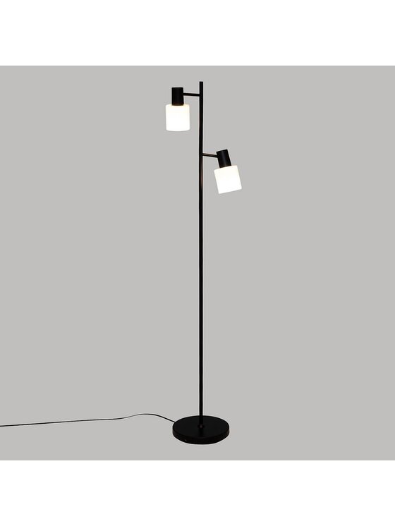 MIAhome MIAhome Lampa podłogowa Korver I czarna Czarny