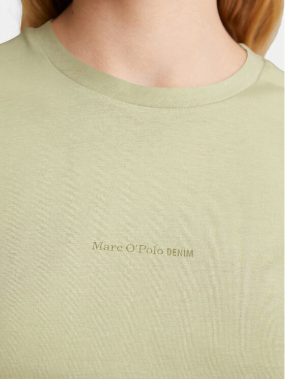 Marc O'Polo Denim Marc O'Polo Denim Tričko 500 0006 452 Zelená Regular Fit