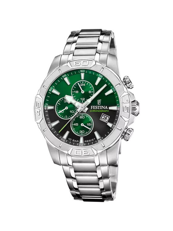 Festina Festina Zegarek F20704-5 Srebrny