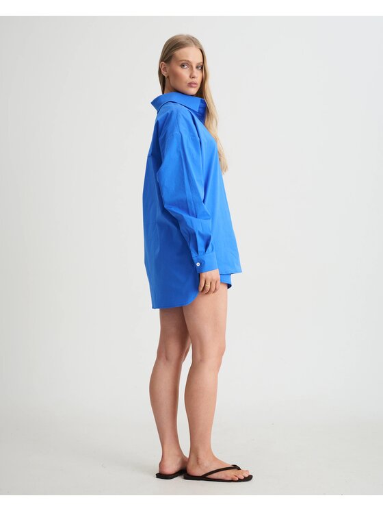 Le Songe Le Songe Koszula ROSTI Granatowy Oversize