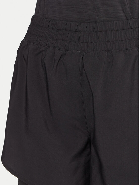 Reebok Reebok Αθλητικό σορτς RK25186CCW Μαύρο Slim Fit