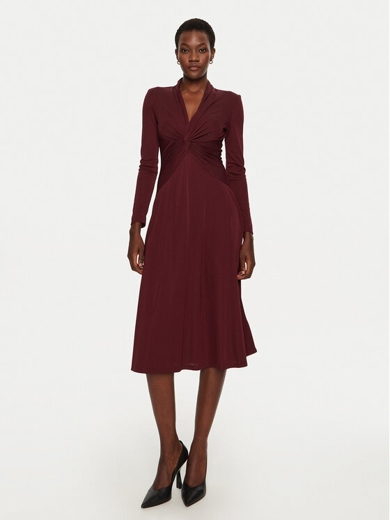 LAUREN RALPH LAUREN LAUREN RALPH LAUREN Haljina za svaki dan 250951399001 Tamnocrvena Regular Fit
