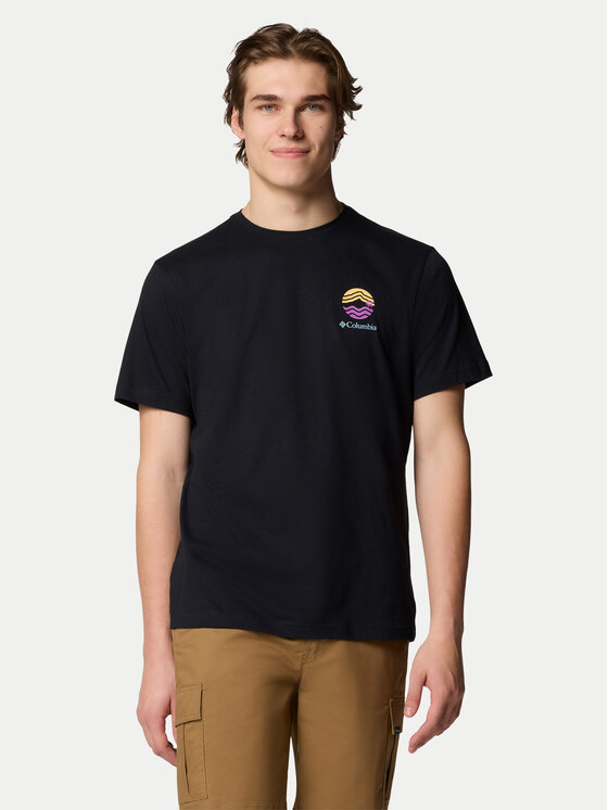 Columbia Columbia Póló Kettle River™ 2120411 Fekete Regular Fit