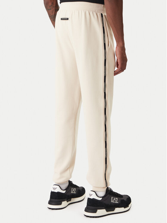 EA7 Emporio Armani EA7 Emporio Armani Spodnie dresowe 7M001482 AF12660 U1088 Beżowy Regular Fit