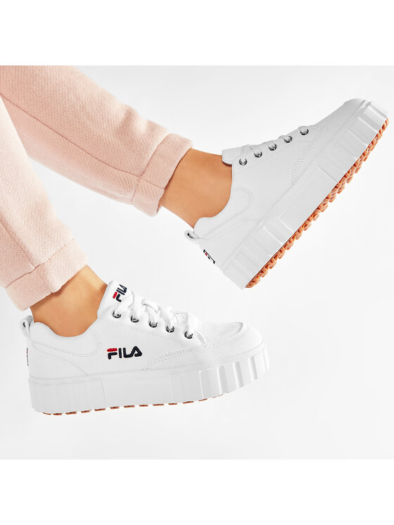 Fila Fila Sneakersy Sandblast C Wmn 1011209.1FG Bílá