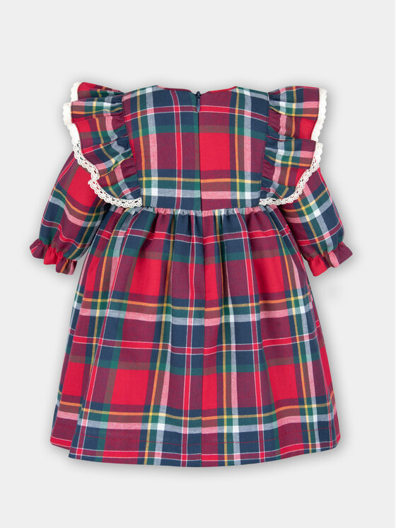 minimi minimi Sukienka elegancka FW7/5 Czerwony Regular Fit