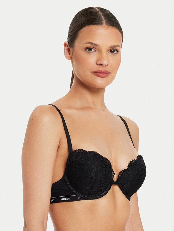 Guess Grudnjak Push-up O4YC01 PZ01C Crna