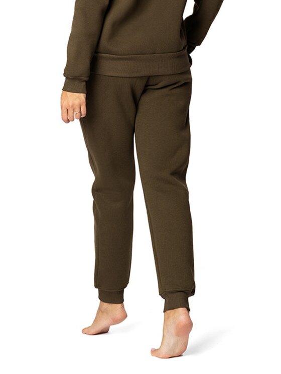 DKaren Sport DKaren Sport Spodnie dresowe DK-K-B6 Khaki Regular Fit