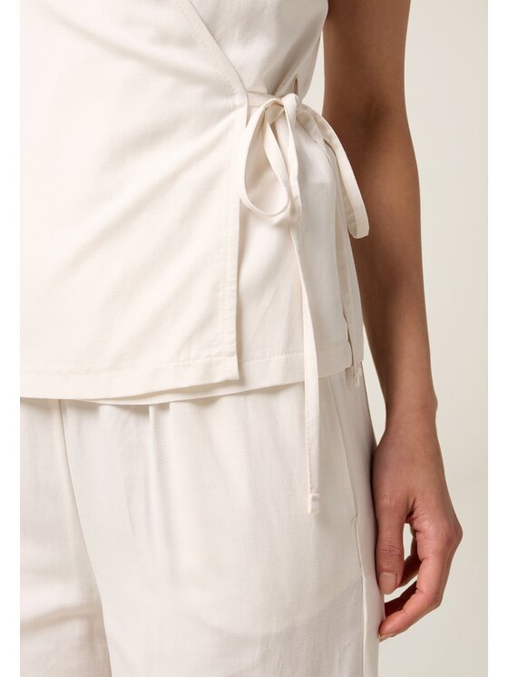 Oltre Oltre Blusa 2008J000773N021 Bianco Regular Fit