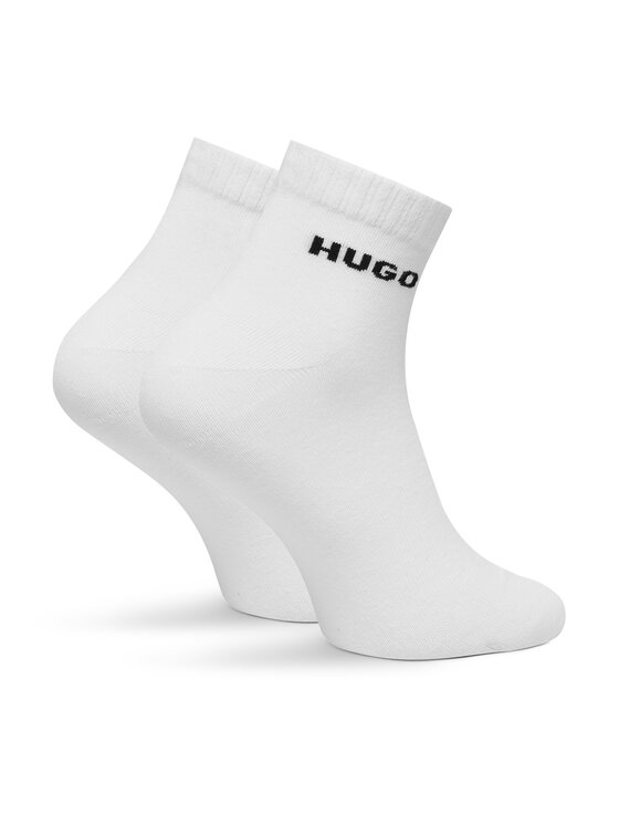 HUGO HUGO Duge čarape 50557158 Bijela