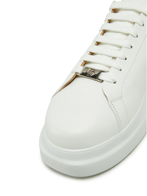 PHILIPP PLEIN PHILIPP PLEIN Sneakersy PADS USC0599 PLE005 Biela