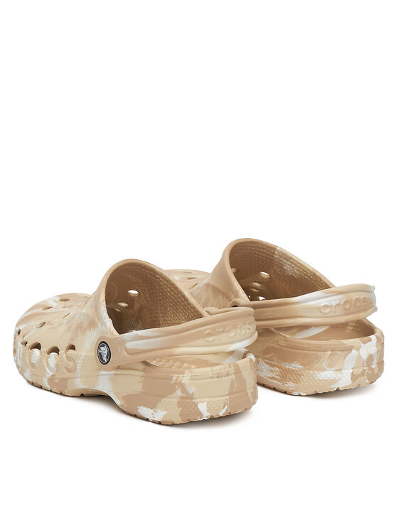 Crocs Crocs Şlapi C-BAYA MARBLED CLOG 206935-2ZM Bej