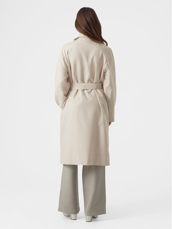 Vero Moda Vero Moda Trencis Doreen 10301287 Écru Regular Fit