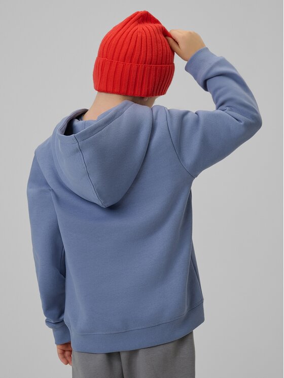 4F 4F Felpa 4FJRSS26TSWSM2637-32S Blu scuro Regular Fit
