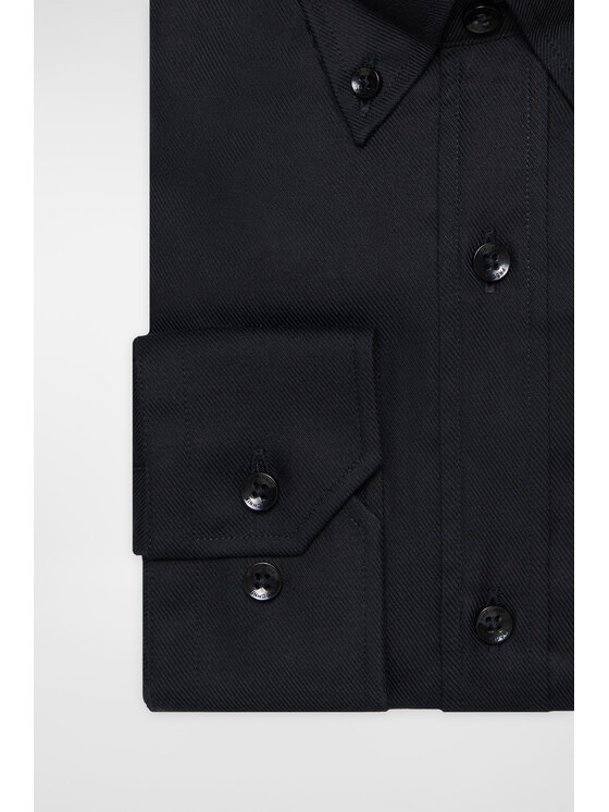 Próchnik Próchnik Koszula PM51 KO073224000048 Czarny Slim Fit